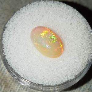 Exotic 1.86 carat Floral Block Flashing Opal